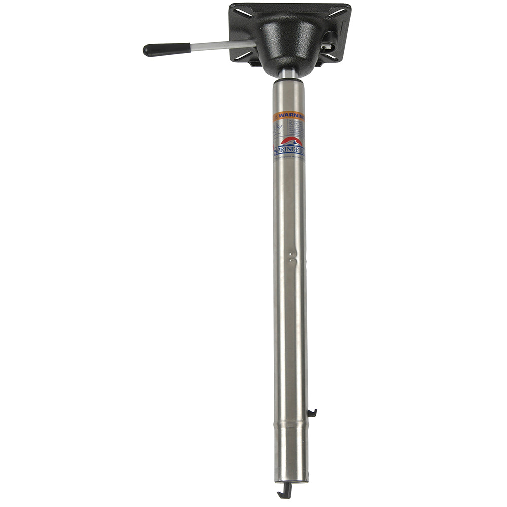 Springfield Spring-Lock Power-Rise Adjustable Stainless Steel Stand-Up Seat Post 22.5 to 29.5 inch