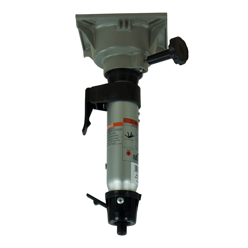 Springfield Taper-Lock Manual Adjust Post with Posi-Lock system and Trac-Lock swivel for 2-3/8 inch pedestal