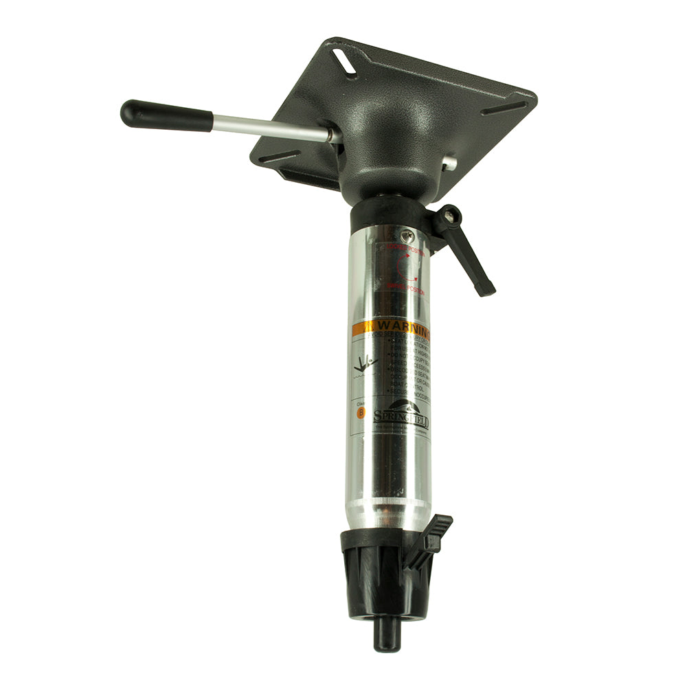 Springfield Taper-Lock 2-3/8 inch locking sit-down pedestal post with brite dip finish
