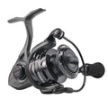 PENN Clash II CLAII2500 spinning reel in grey and black with CNC gear technology and HT-100 carbon fiber drag