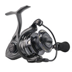 PENN Clash II CLAII2500 spinning reel in grey and black with CNC gear technology and HT-100 carbon fiber drag