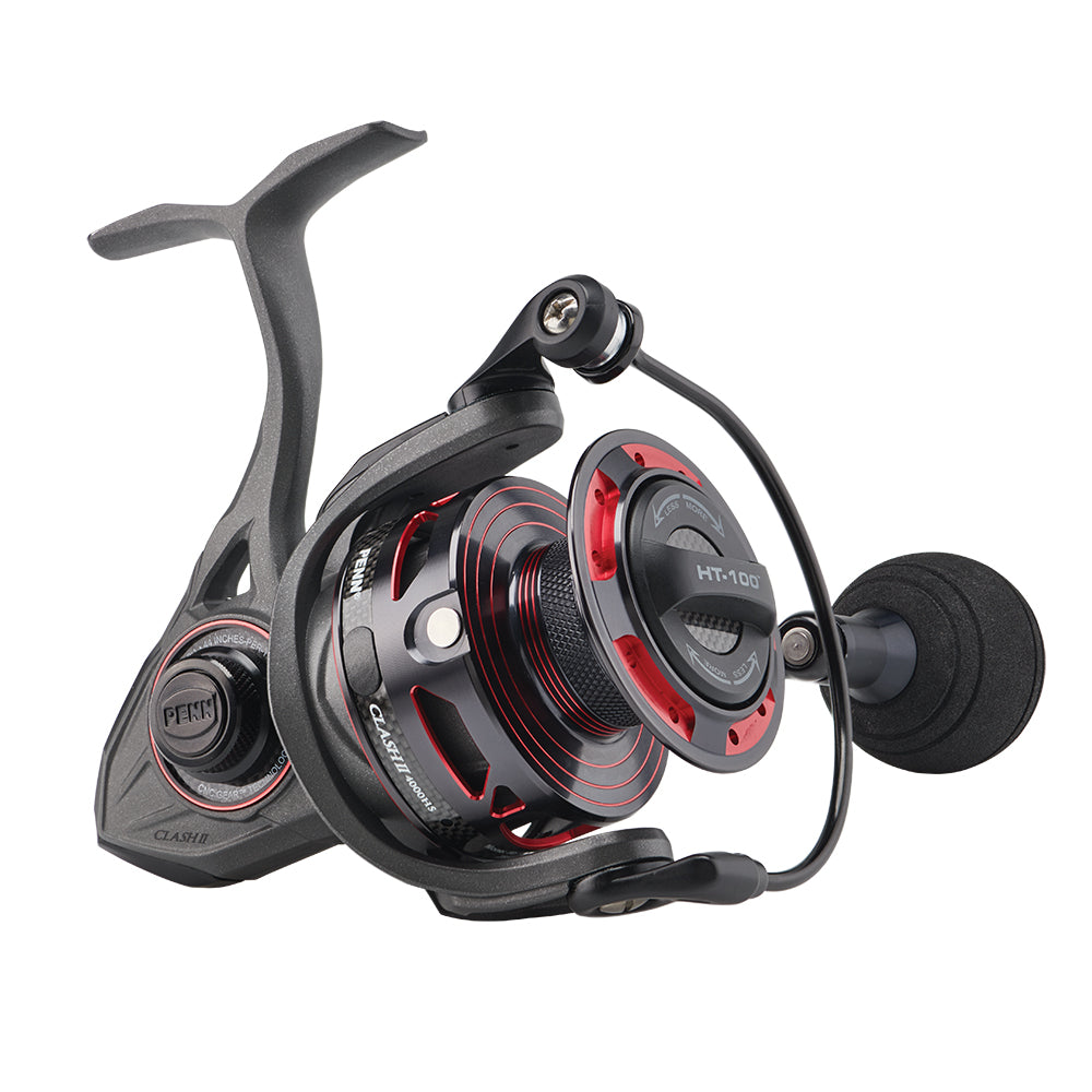 PENN CLAII4000HS Clash II 4000HS Spinning Reel Grey Black