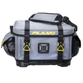Plano Z-Series 3600 Tackle Bag with waterproof base, 500-denier PVC, zipper-free design, and mesh side pockets