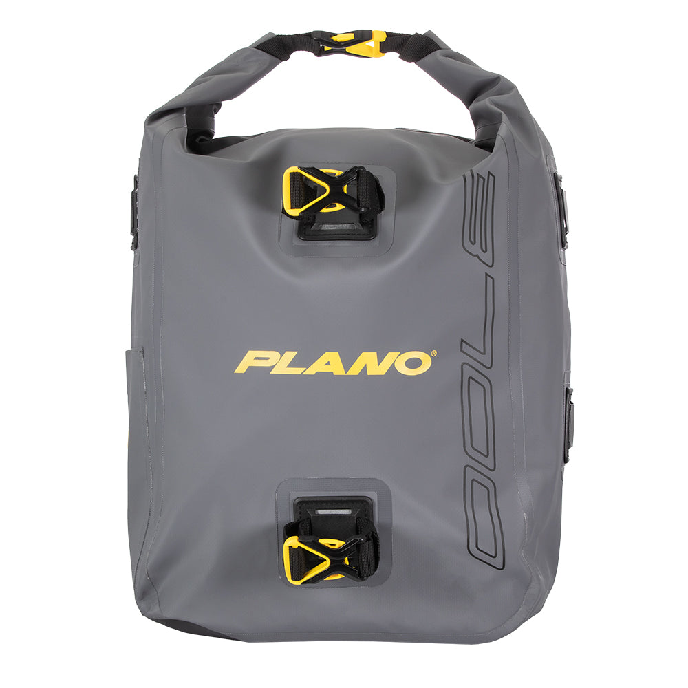 Plano Z-Series Waterproof Backpack with roll-top closure and 3700 StowAway tackle boxes