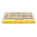 Plano EDGE 3500 Stowaway Tackle Box with clear lid and vented dividers