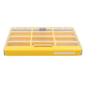 Plano EDGE 3600 Flex Stowaway Tackle Box with customizable divider system and clear DuraView lid