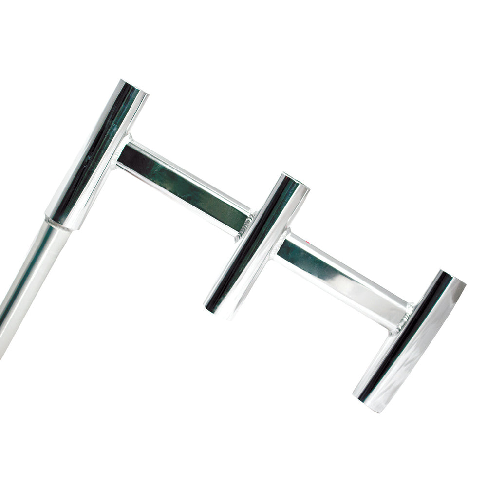 Tigress Offset Triple Aluminum Rod Holder Straight Butt with 1-7/8 inch tube ID