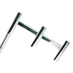 Tigress Offset Triple Aluminum Rod Holder Straight Butt with 1-7/8 inch tube ID