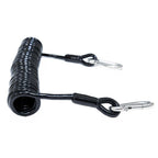 Tigress Heavy-Duty Coiled Safety Tether rated at 1200 lbs for securing tackle to the boat