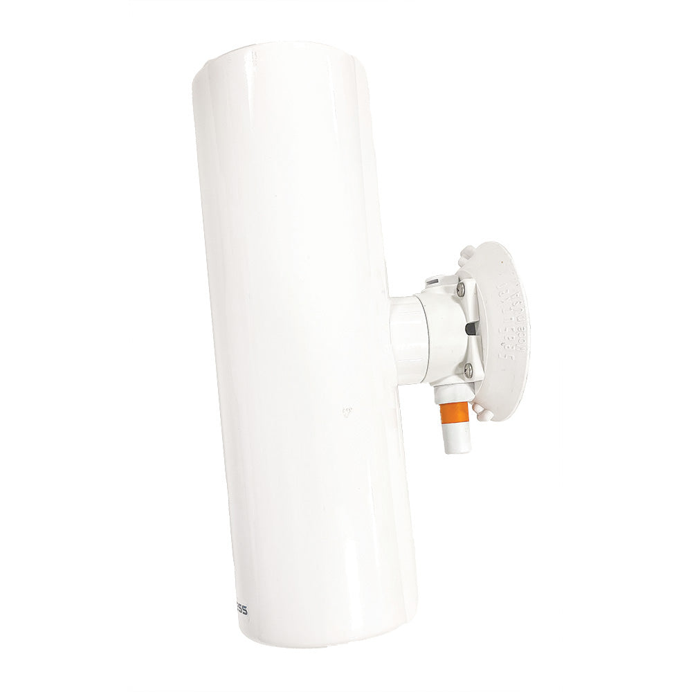 Tigress 4-inch Portable Pitch Bait Tube with SeaSucker vacuum mount