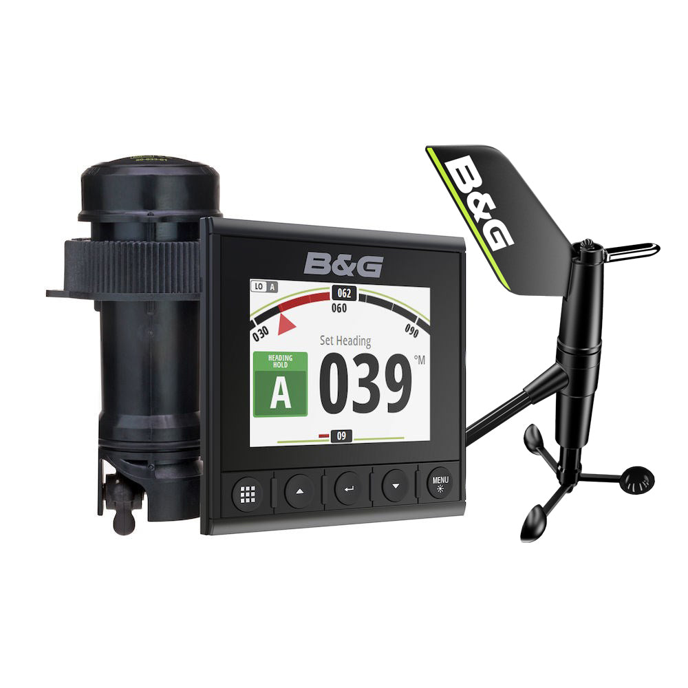 B&G Triton2 Speed, Depth & Wireless Wind System Pack - Triton² 4.1" Color Display, DST810 Transducer, WS320 Wireless Win