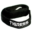 Tigress 10-foot black safety straps sold as a pair with Tigress logo