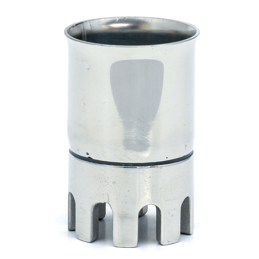 Tigress stainless steel swivel rod holder adapter 2-1/2 inch length 1-1/2 inch width