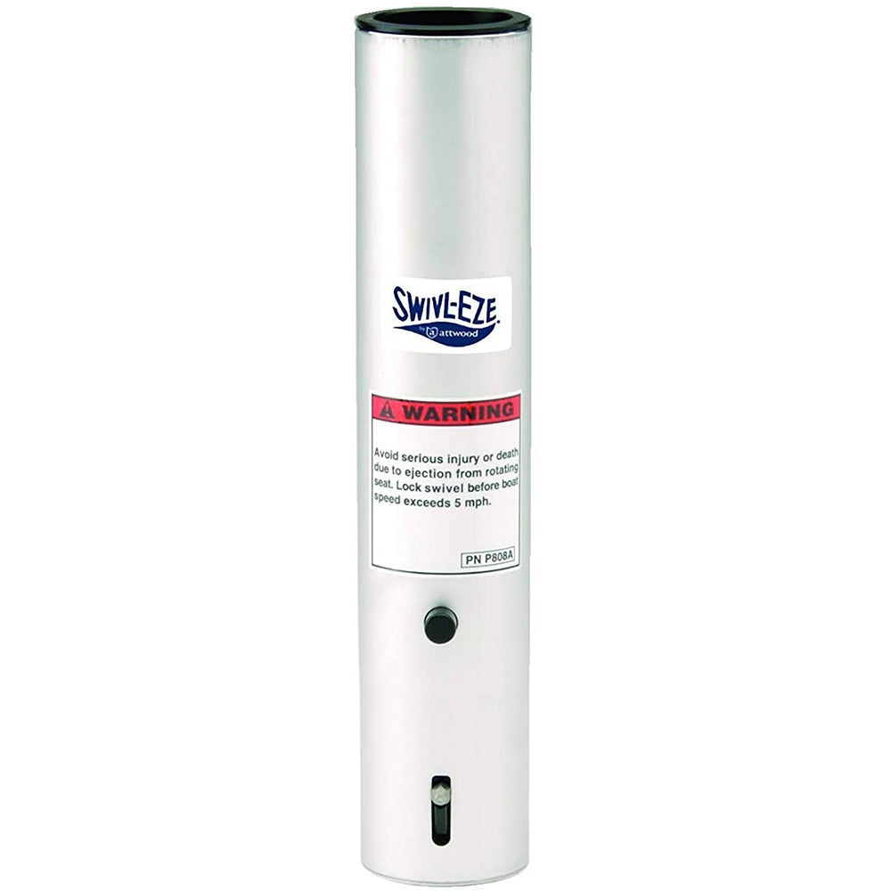 Attwood SWIVL-EZE LakeSport 2-3/8 inch 13-inch aluminum extension post 238613L1