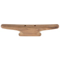 Whitecap 12-inch teak cleat for boat, home, RV or garage use