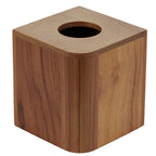 Whitecap EKA Collection premium teak tissue box with oiled finish, 5-1/4 x 5-1/4 x 6 inches