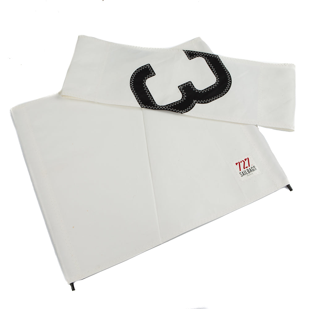 Whitecap Director's Chair II 727 Sailbag recycled Dacron sail cloth replacement seat and back cover set