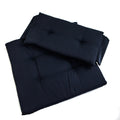 Whitecap navy seat cushion set for teak director's chair