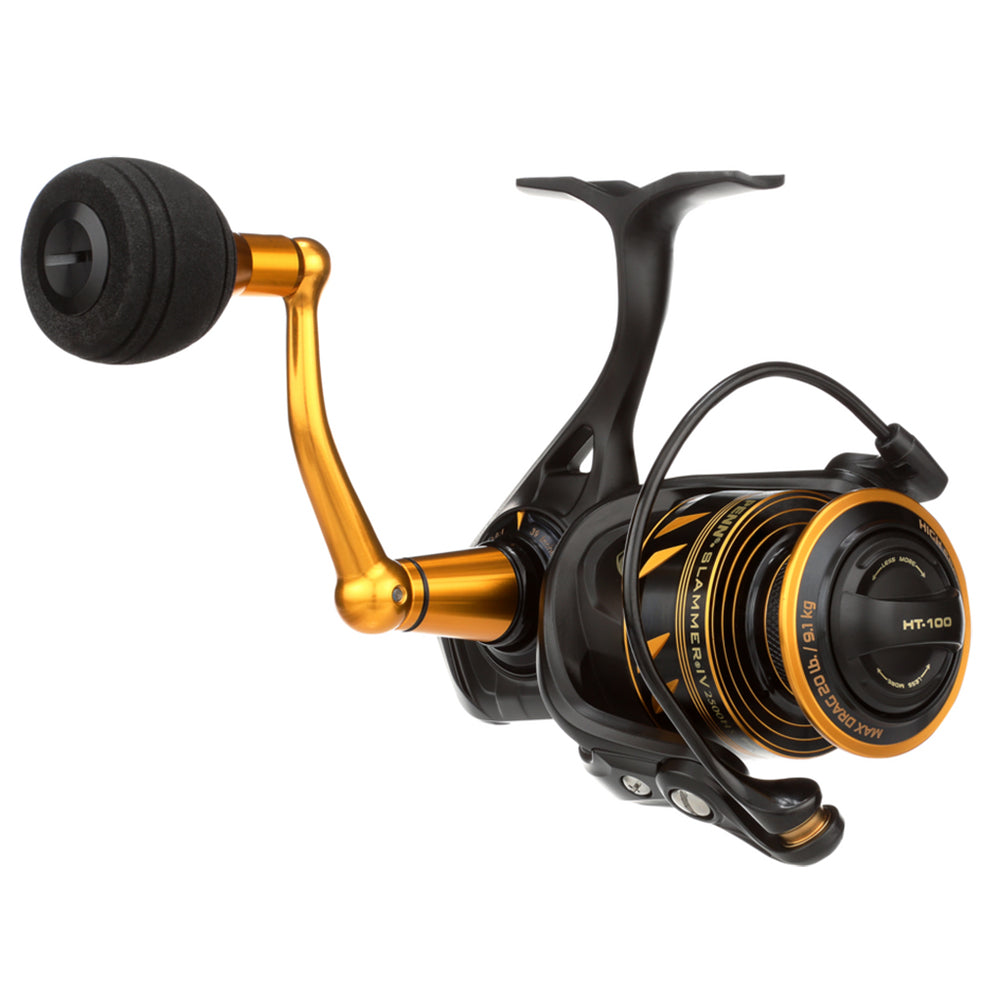 PENN Slammer IV 3500 spinning reel with sealed metal body and brass CNC gearing