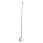 Lumitec Contour 39-inch LED anchor light with retractable lockable base, white shaft and white base