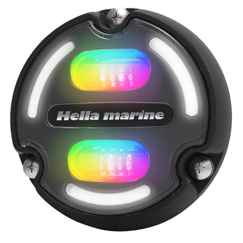 Hella Marine Apelo A2 RGB Underwater Light 3000 Lumens Black Housing Charcoal Lens