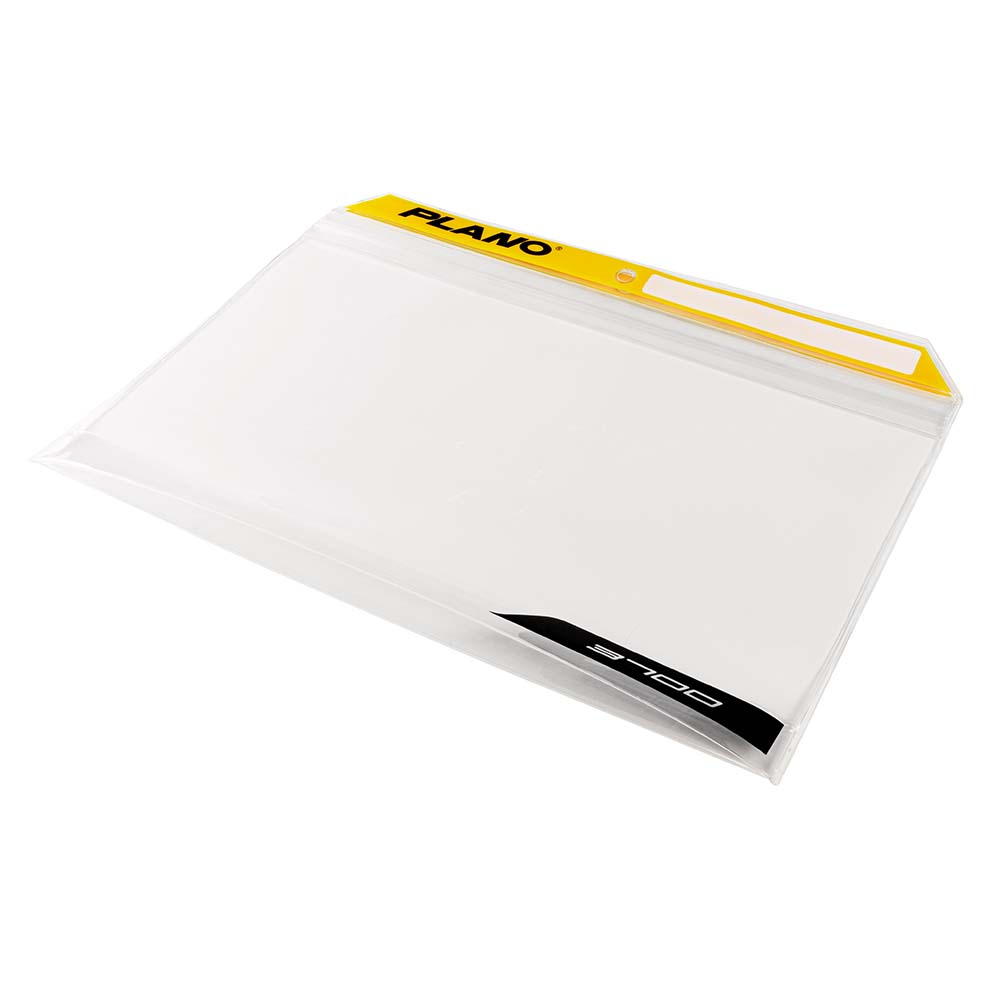 Plano Stowall 3700 Series waterproof TPU storage bag, 14x10 inches, clear with waterproof closure
