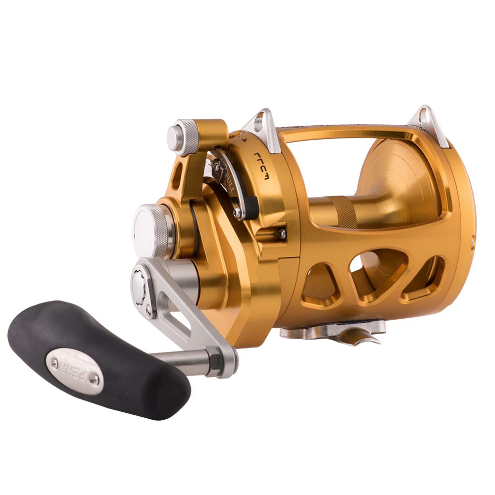 PENN International VI INT30VIW size 30 gold lever drag trolling reel, right-hand retrieve