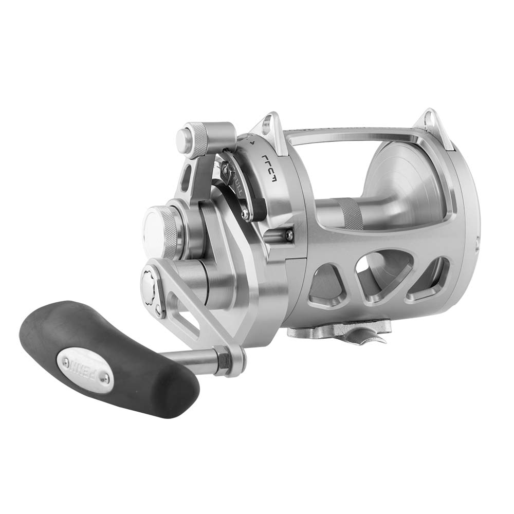 PENN International VI INT30VIWS size 30 silver lever drag trolling reel, right-hand, made in USA
