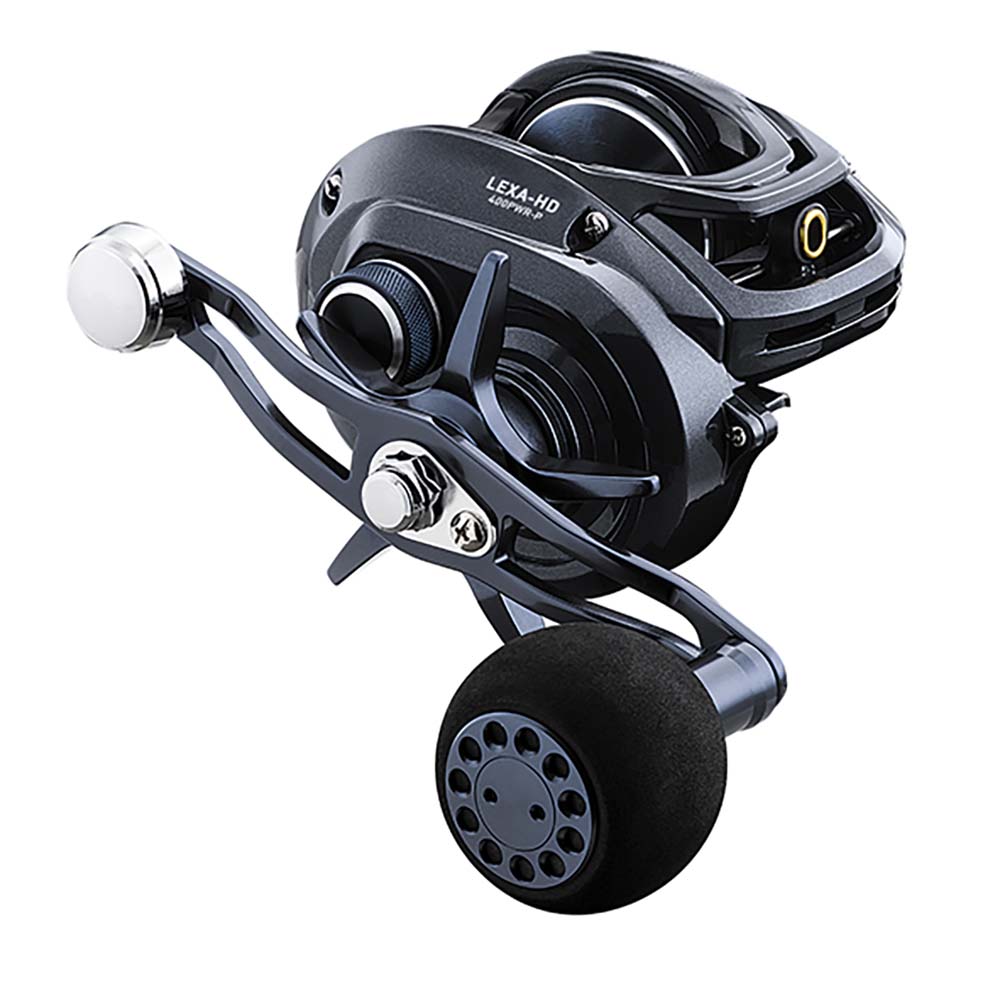 Daiwa Lexa HD 400 baitcasting reel LX-HD400H-P right-hand aluminum frame