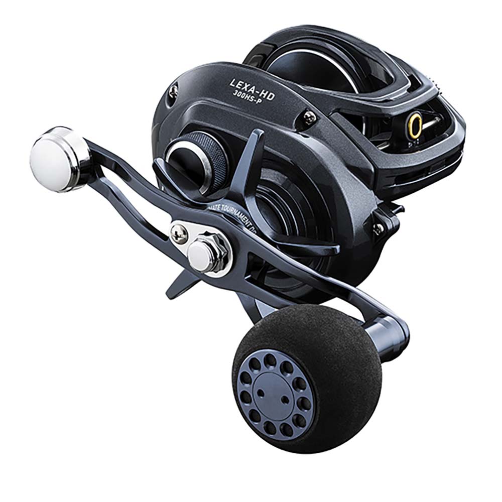 Daiwa Lexa HD 300XS baitcasting reel right-hand aluminum frame stainless steel gears