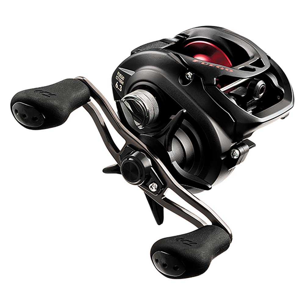 Daiwa Fuego CT FGCT100H low-profile baitcasting reel, right-hand, aluminum frame