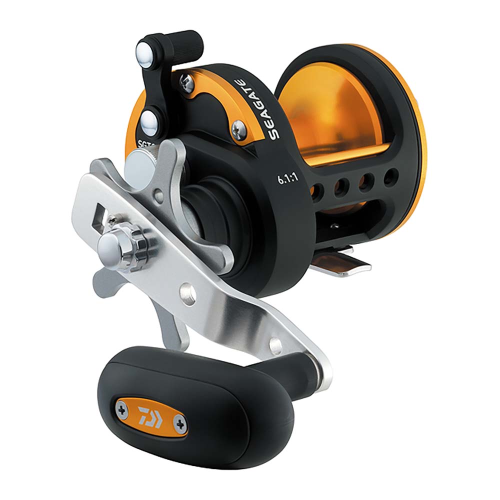 Daiwa Seagate SGT20H Star Drag Conventional Reel with anodized aluminum spool and corrosion-proof composite frame