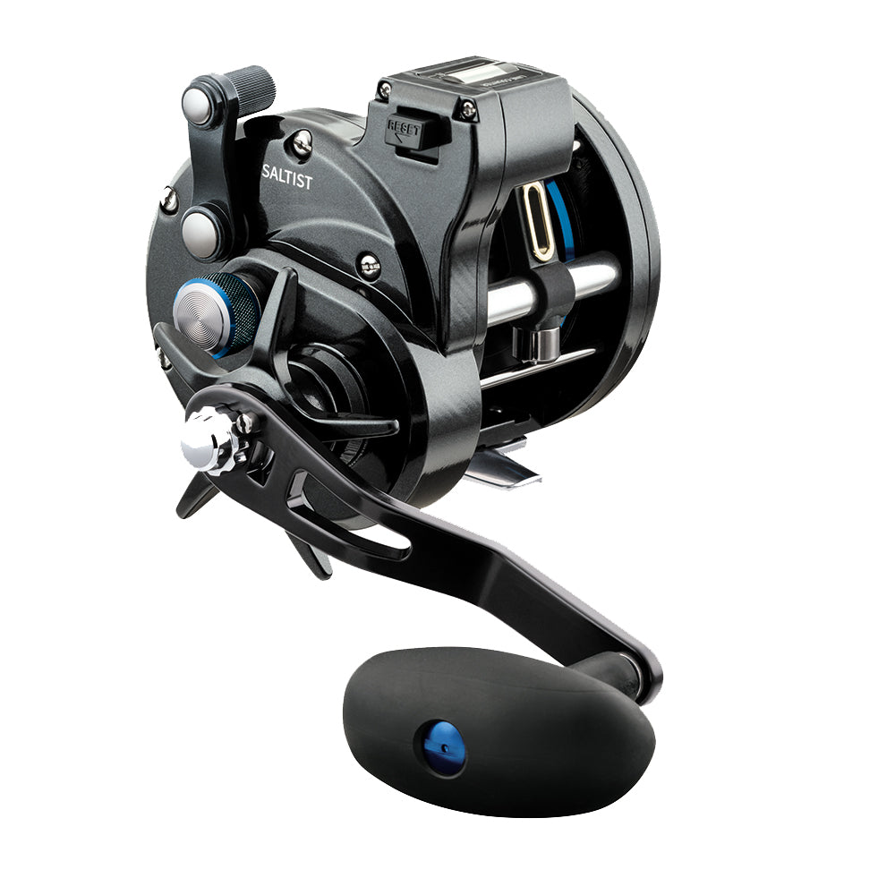 Daiwa Saltist Levelwind Line Counter Conventional Reel STTLW20LCH aluminum frame carbon drag