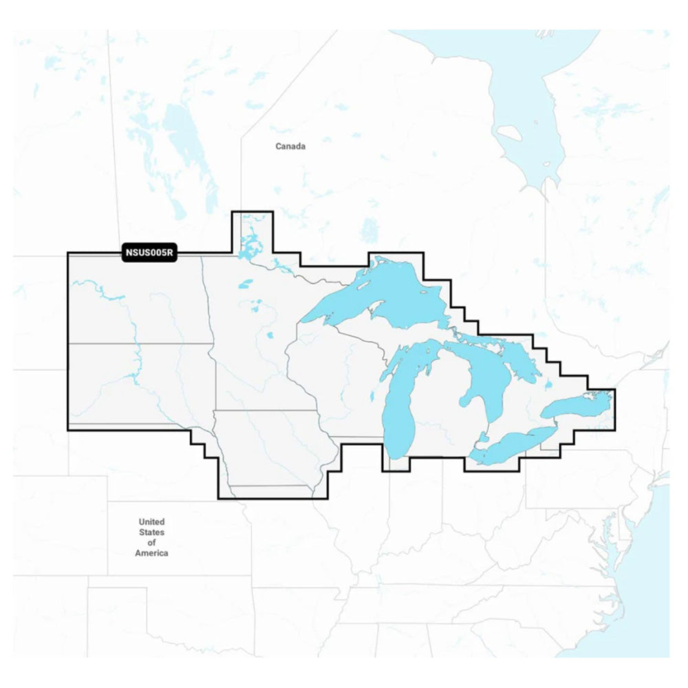 Garmin Navionics+™ NSUS005R U.S. North & Great Lakes