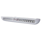 Lumitec Razor Light Bar flood white housing inverted logo flush mount 10000 lumen marine light