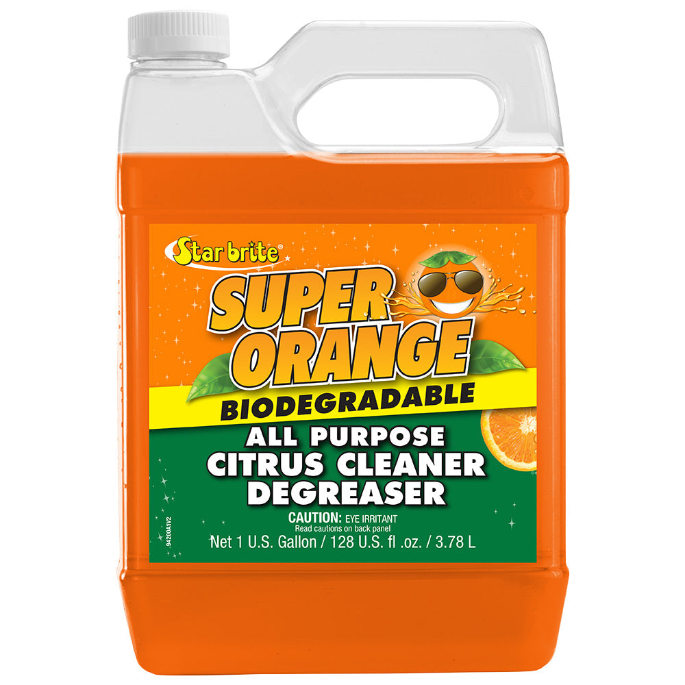 Star brite Super Orange All Purpose Citrus Cleaner Degreaser 1 Gallon