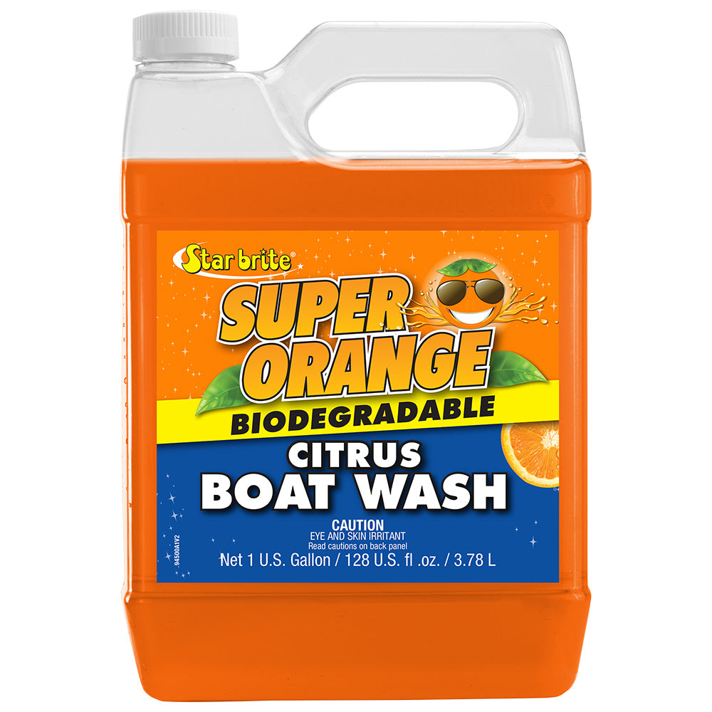 Star brite Super Orange Citrus Boat Wash Concentrate 1 Gallon jug