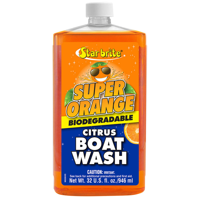 Star brite Super Orange Citrus Boat Wash Concentrate 32 oz bottle