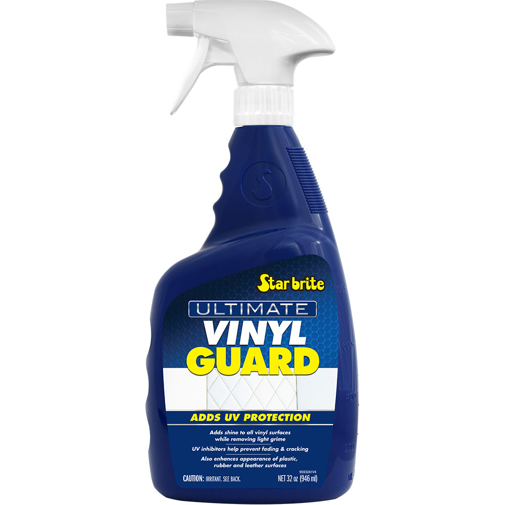 Star brite Ultimate Vinyl Guard Spray 32 oz bottle for vinyl, plastic, rubber, and leather UV protection