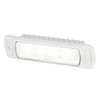 Hella Marine Sea Hawk-R recessed LED floodlight in white with ceramic polymer housing and wide flood beam pattern