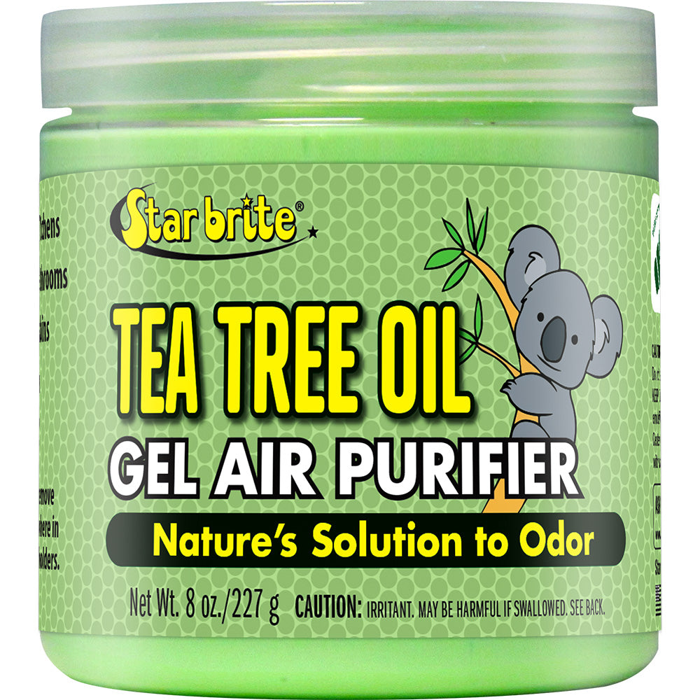 Star brite 8 oz Tea Tree Oil Gel Air Purifier Tub with Australian tea tree oil for boats and RVs