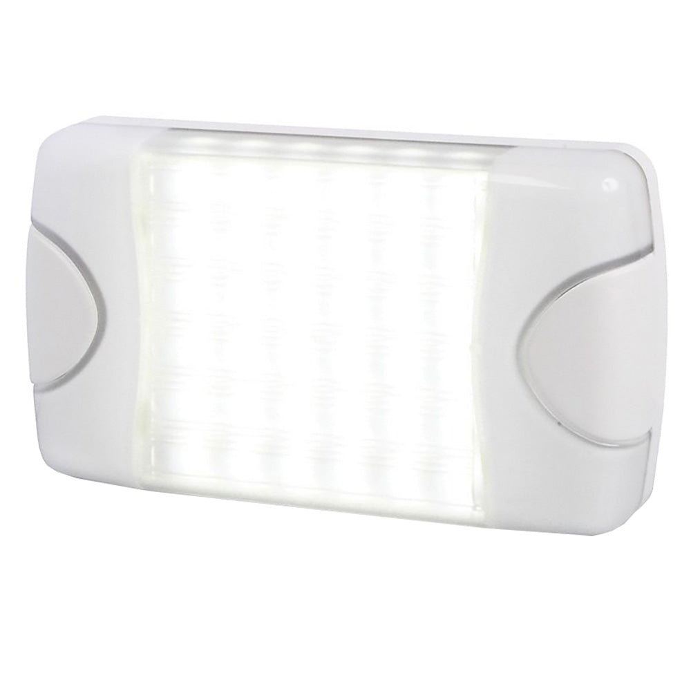 Hella Marine DuraLED 36 white LED interior exterior lamp with white clamshell housing