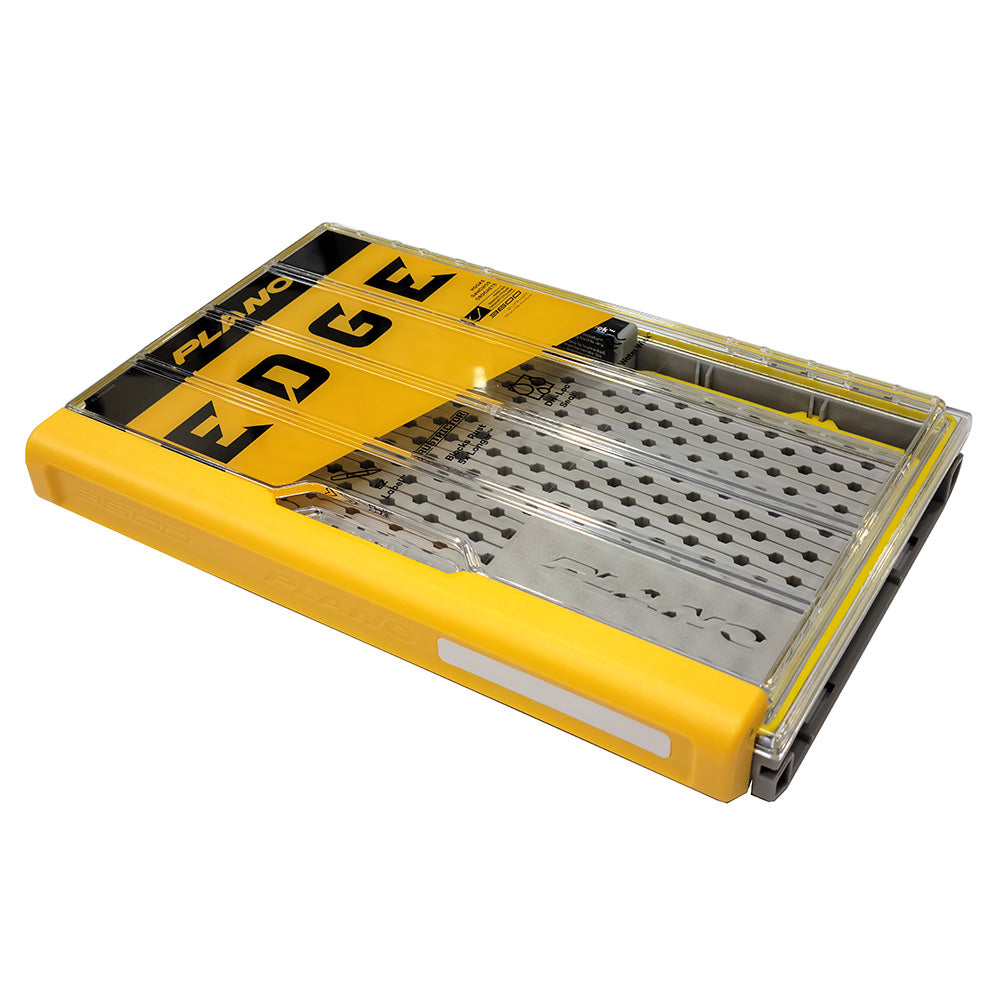 Plano EDGE 3600 Hook Box with DuraView polycarbonate lid and Rustrictor rust protection