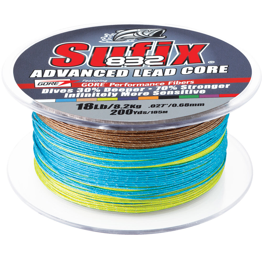 Sufix 832 Advanced Lead Core - 10-Color Metered