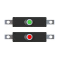 TACO Marine rub rail mounted LED navigation light set for SuproFlex rub rail profiles
