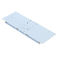 TACO 13-1/8 by 36 inch electric boat seat slide with anodized aluminum chassis and linear glide system