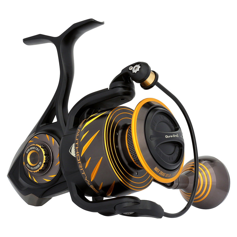 PENN Authority 4500HS Spinning Reel ATH4500HS with IPX8 sealed body and CNC stainless steel gear train