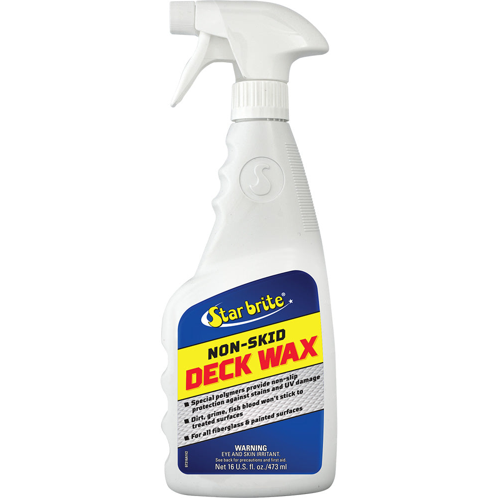Star brite Non-Skid Deck Wax Spray 16 oz bottle for fiberglass and painted marine decks