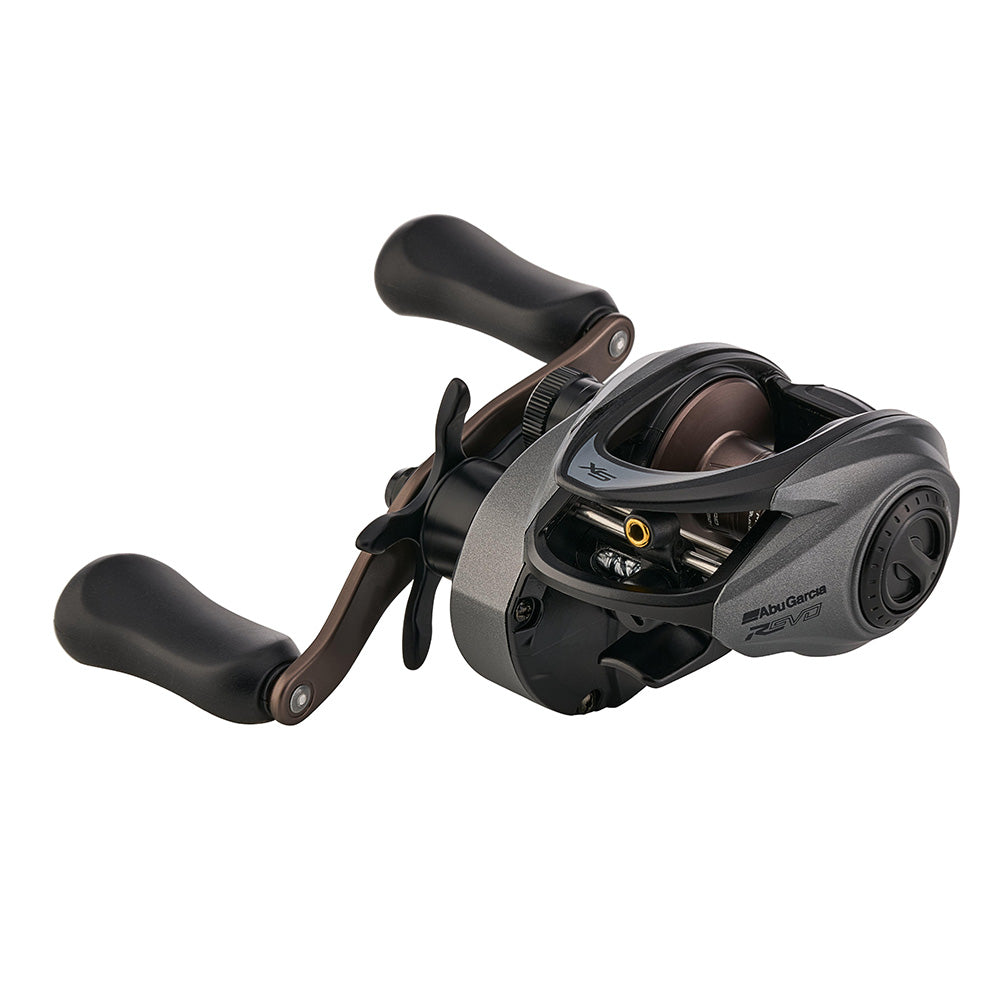 Abu Garcia Revo SX Low Profile High-Speed Baitcasting Reel, right-hand, 5th generation with X2-Cräftic alloy frame and Carbon Matrix drag