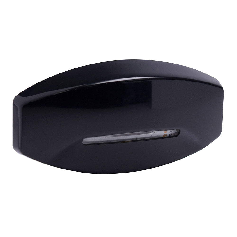 Lumitec Fiji black housing indirect RGBW courtesy light 4-pack, IP 67 rated, 2-wire connection